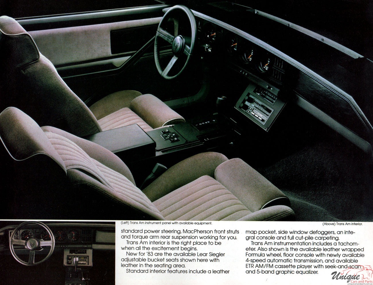 1983 Pontiac Firebird Brochure Page 1